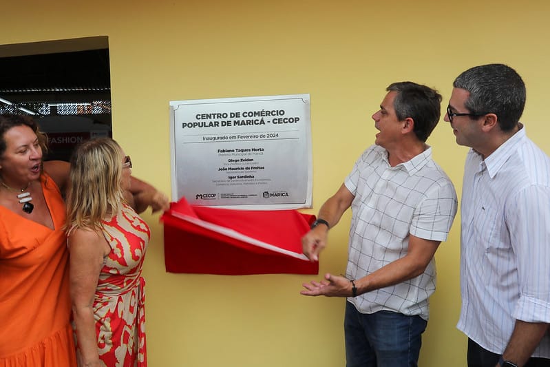 Centro de Comércio Popular é inaugurado em Maricá