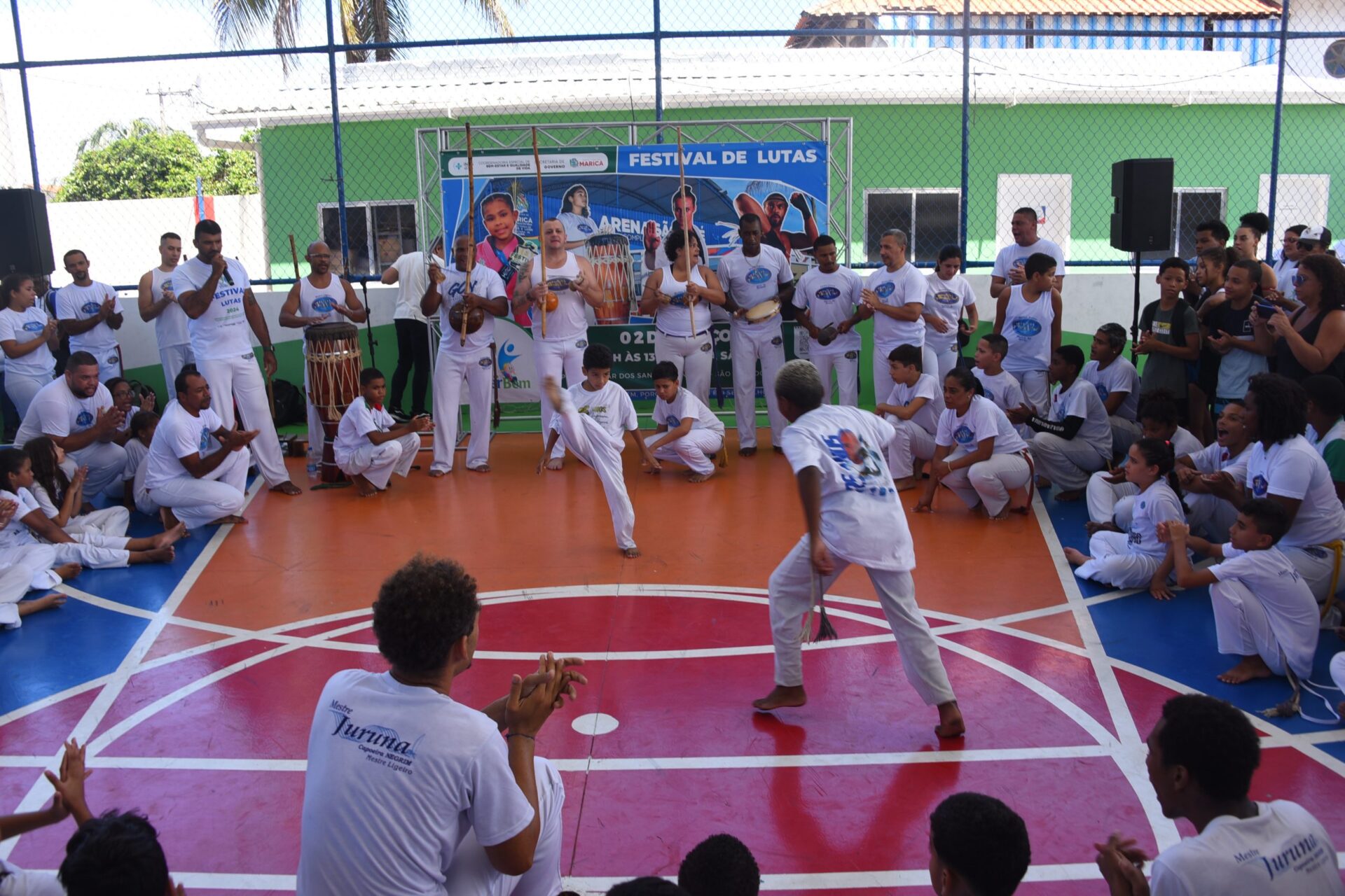 1º Festival de Lutas de 2024 do Programa Viver Bem em São José