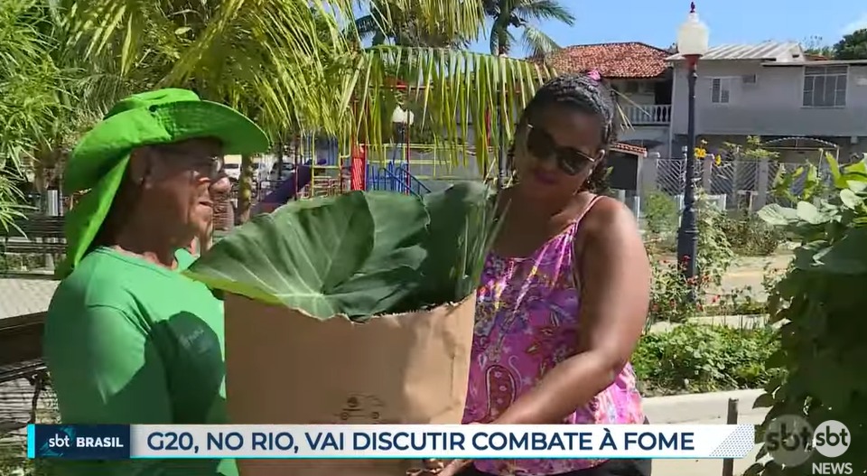 Jardins comestíveis de Maricá são destaques na mídia nacional