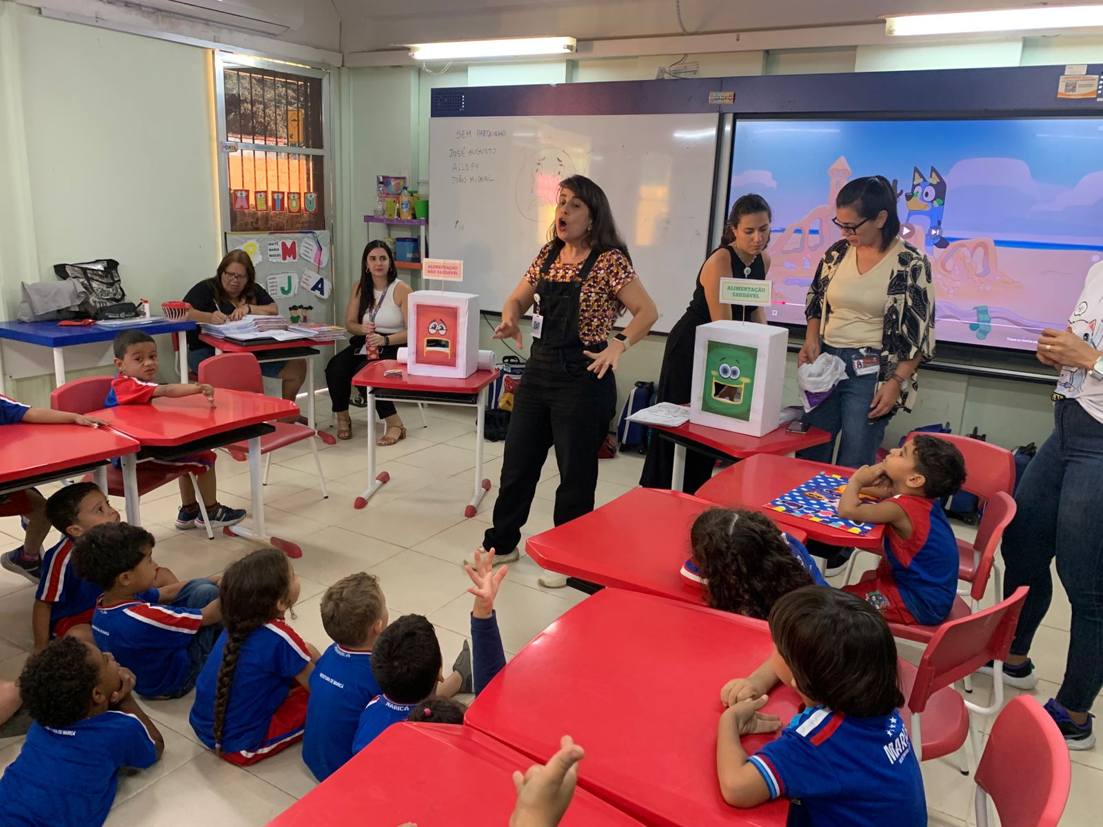 🍎💉 Educação, Saúde e Cuidado andando juntos!