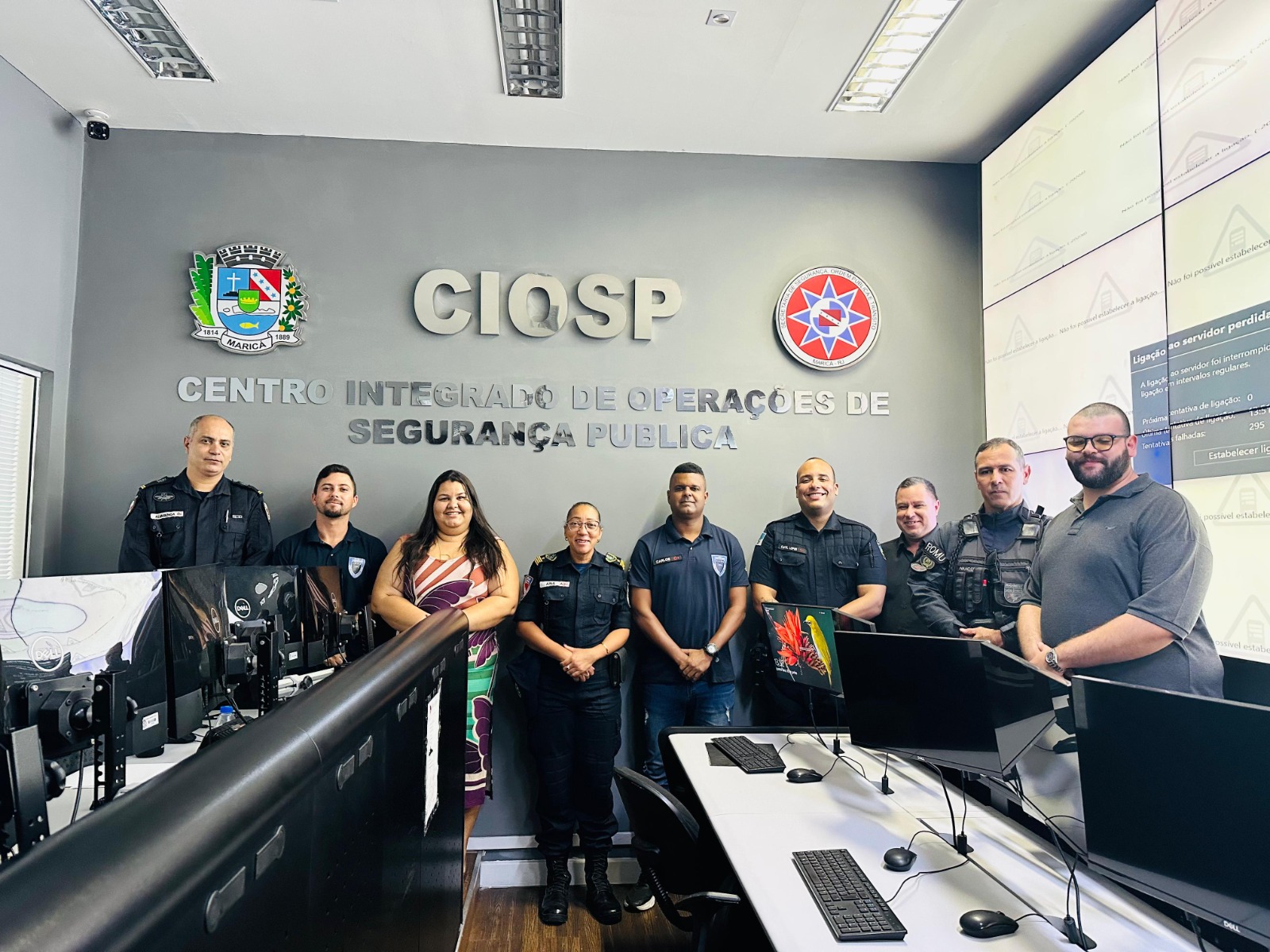 Guarda Municipal de Maricá recebe comitiva de Tanguá para conhecer novo grupamento