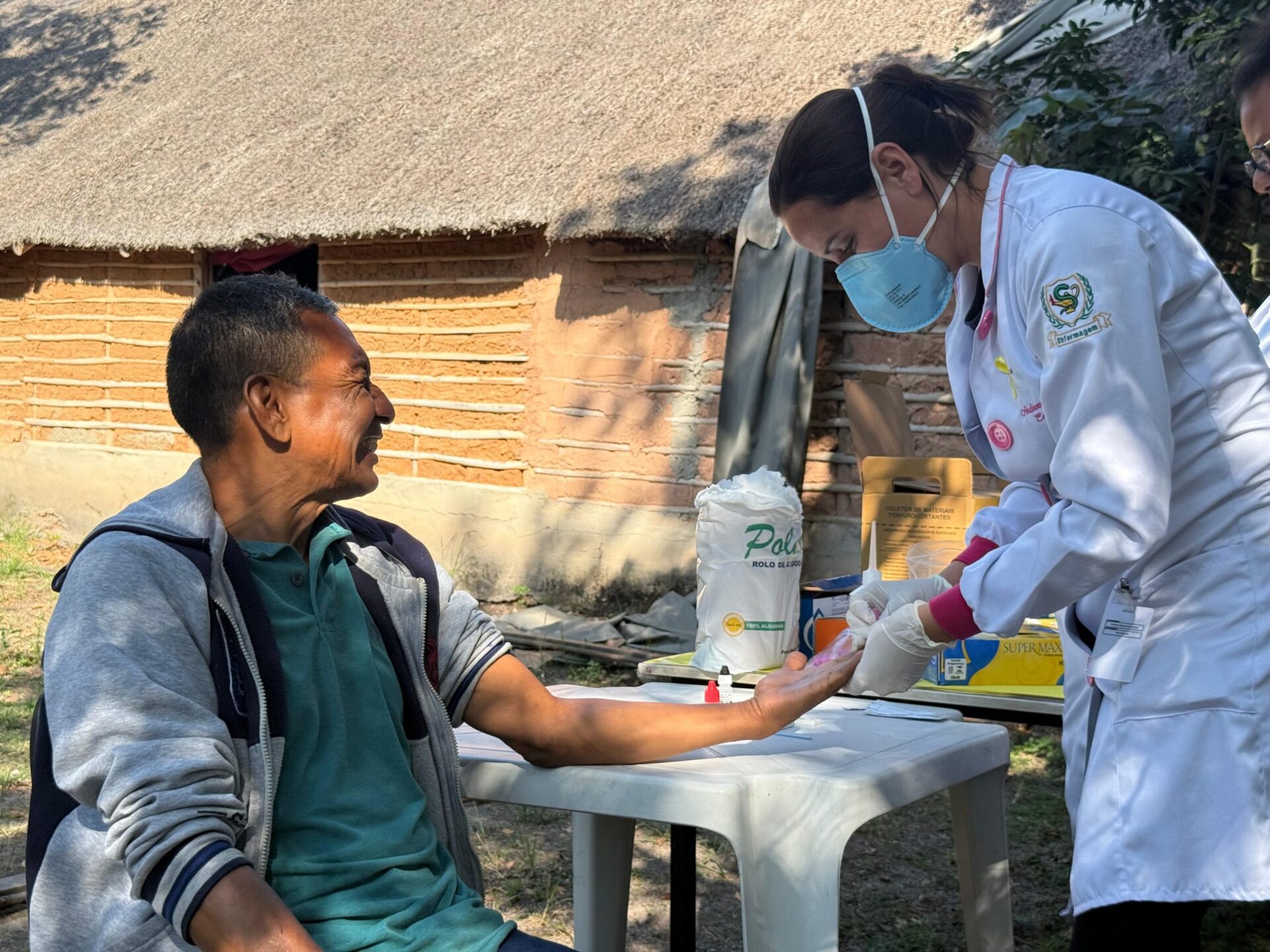 Aldeia Mata Verde Bonita recebeu ação de saúde para marcar o Julho Amarelo