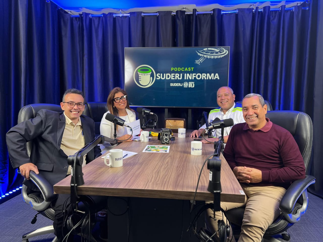 Tetracampeão Zinho visita o Museu da Suderj e relembra momentos da carreira no podcast Suderj.Informa