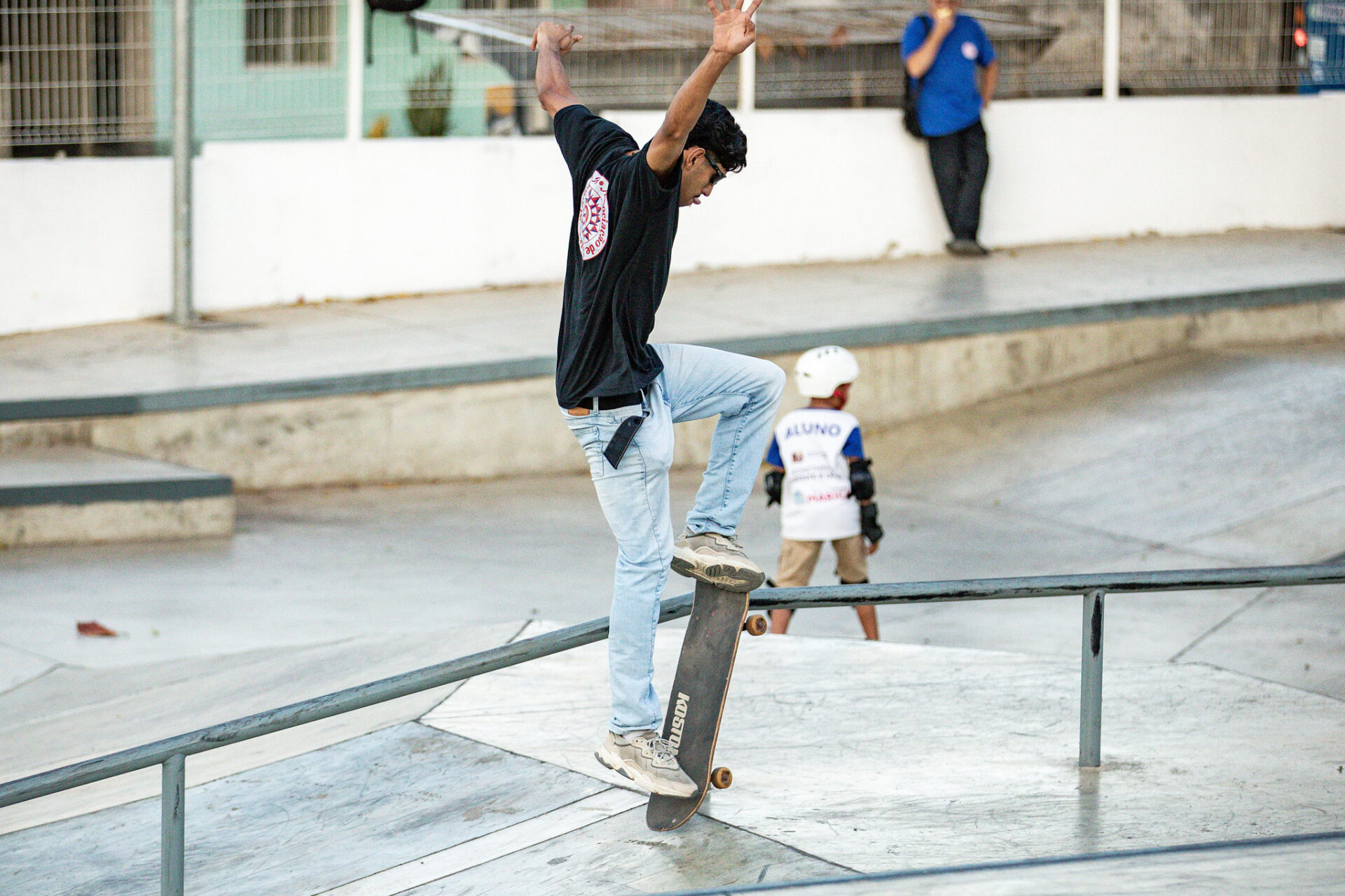 Evento-teste na Pista de Skate Chorão leva atletas de todos os níveis para Maricá