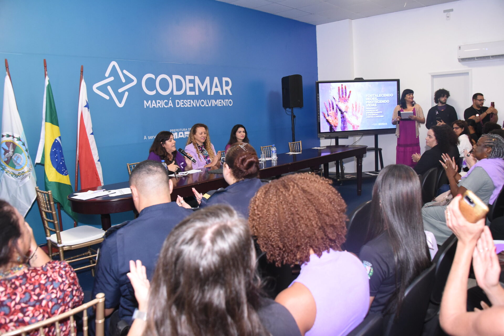 Maricá promove roda de conversa sobre o enfrentamento à violência contra a mulher