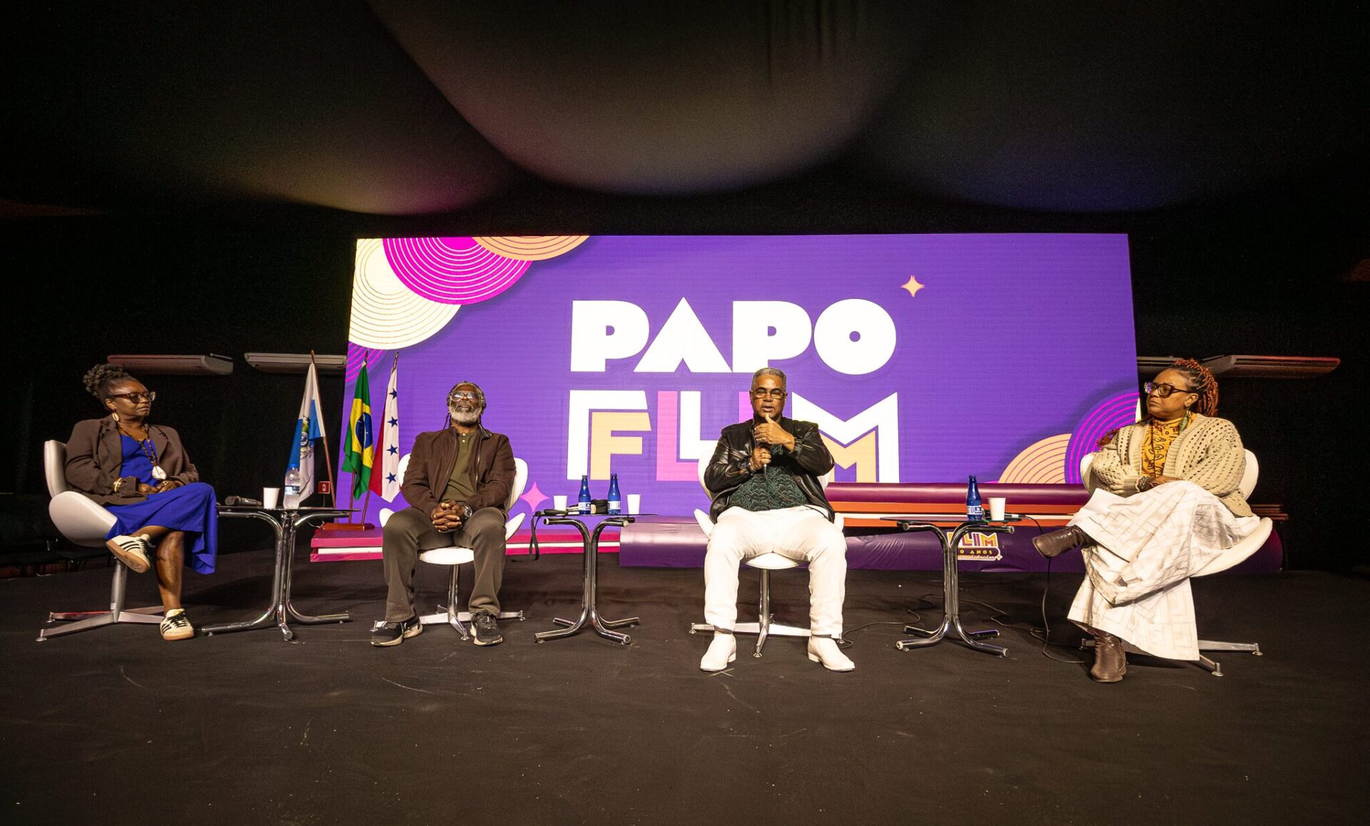 FLIM 2025: Sábado concentra discussões de negritude em dia que terminou com show do Nação Zumbi