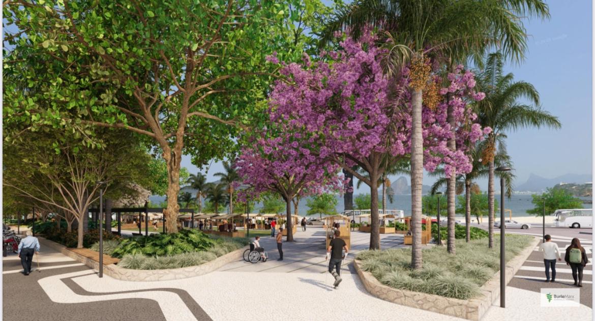 Praça Getúlio Vargas será revitalizada e terá vista aberta para a Baía de Guanabara