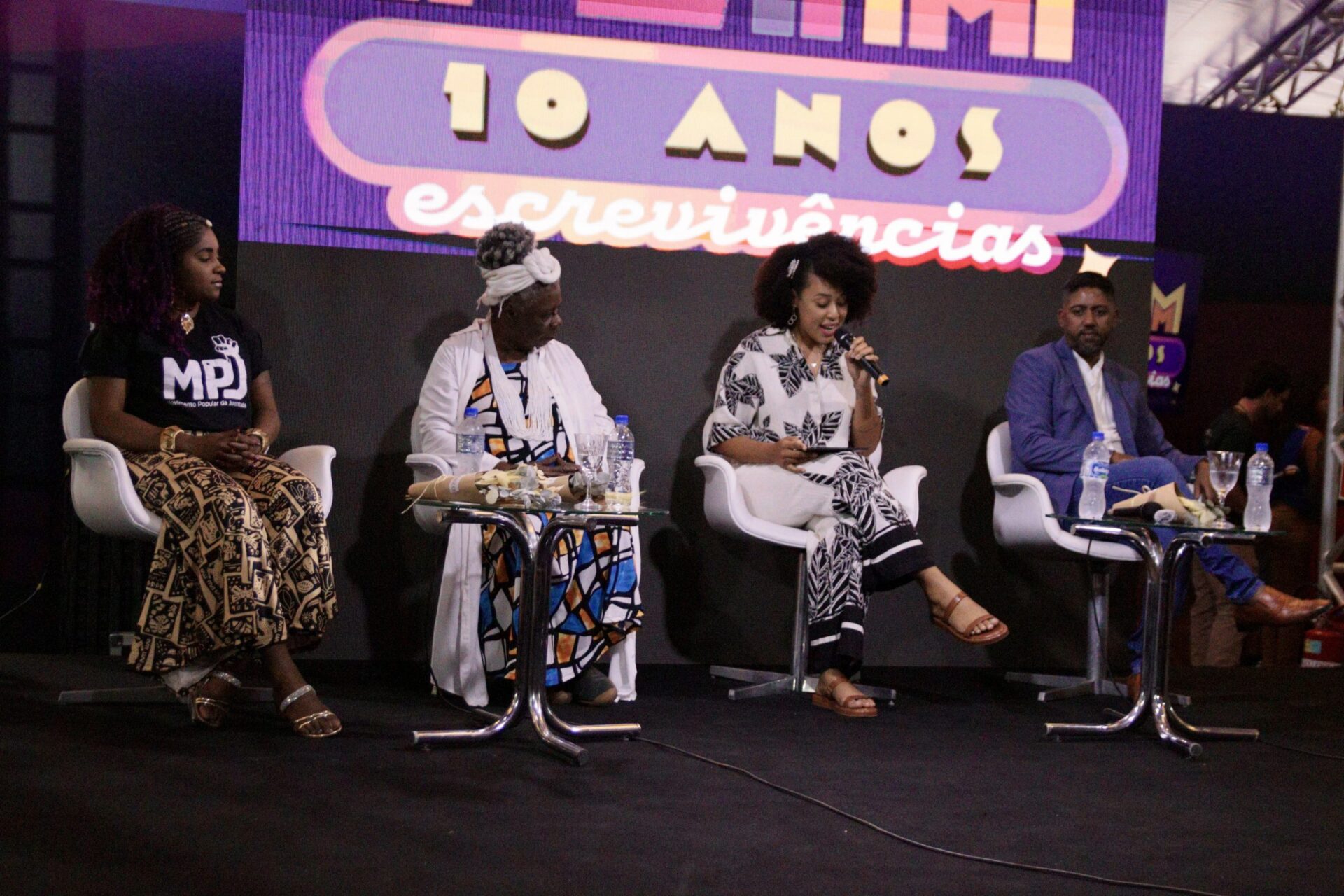 Conceição Evaristo emociona público no 8º dia da Festa Literária Internacional de Maricá (Flim)