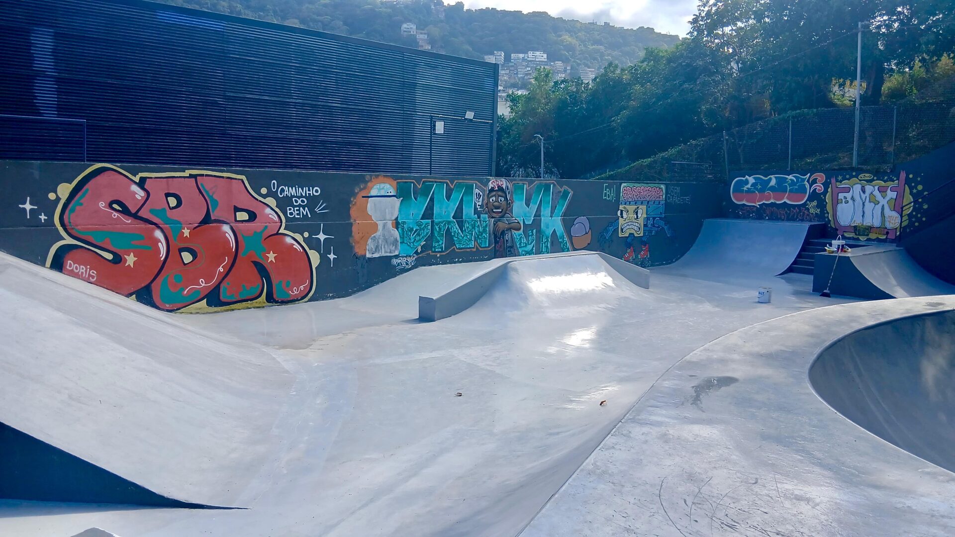 Rocinha ganha rampa de skate revitalizada e programação esportiva neste domingo