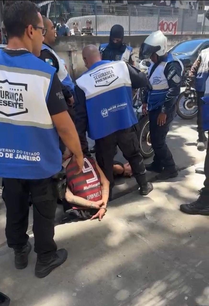Operação Segurança Presente prende dois suspeitos por roubo e receptação no Centro de Niterói