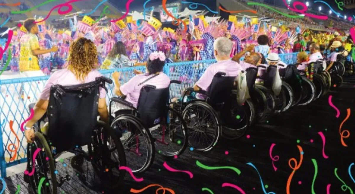 Ingressos para PCD no Sambódromo: Prefeitura do Rio vai distribuir 1,8 mil convites hoje