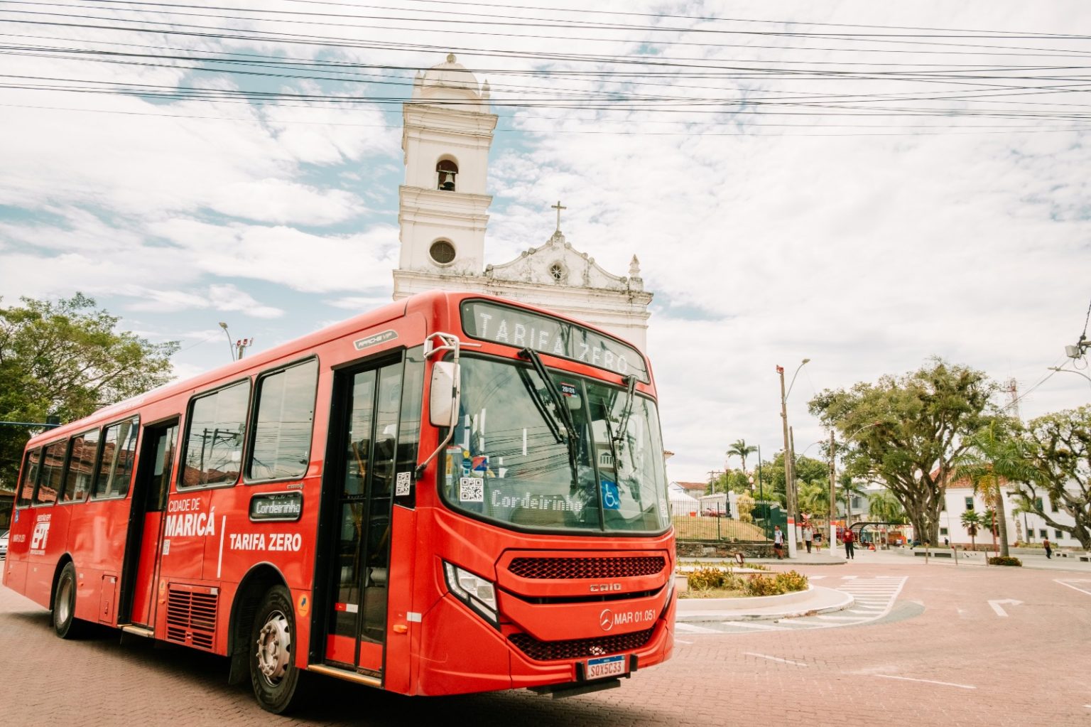 Maricá instala botão do pânico nos ônibus Vermelhinhos e reforça segurança