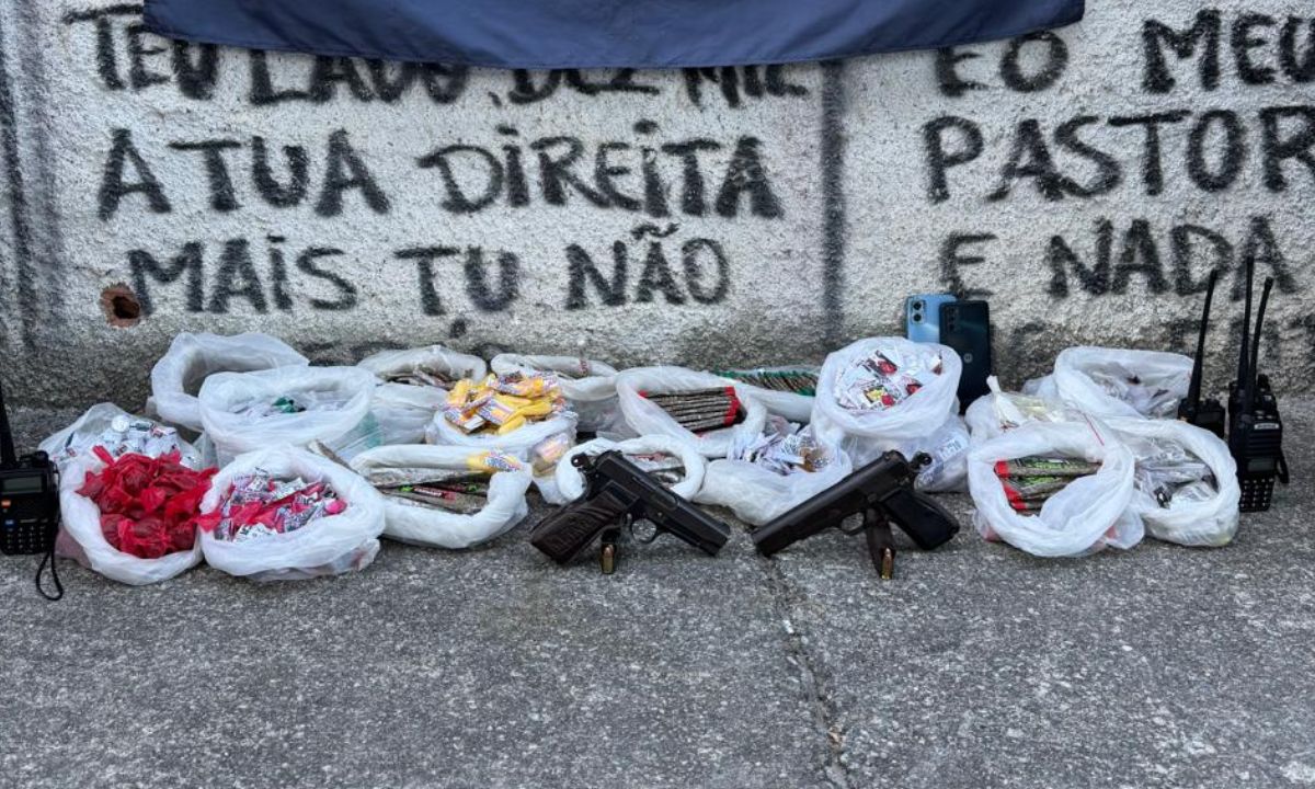Manhã de presos, armas e motos apreendidas em São Gonçalo