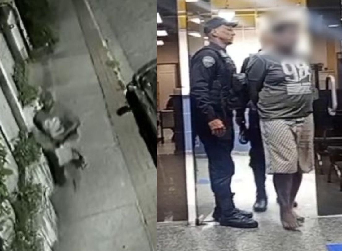 Homem é preso após tentar agarrar duas mulheres no bairro Braga, em Cabo Frio