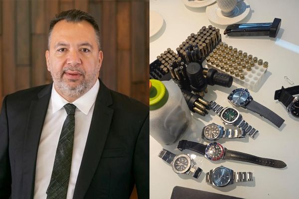 Além do fuzil, PF apreende relógios de luxo avaliados em mais de R$ 1,1 milhão com Márcio Canella