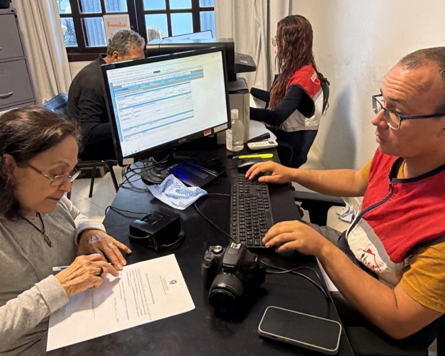 Ação facilita emissão de segunda via do RG para idosos