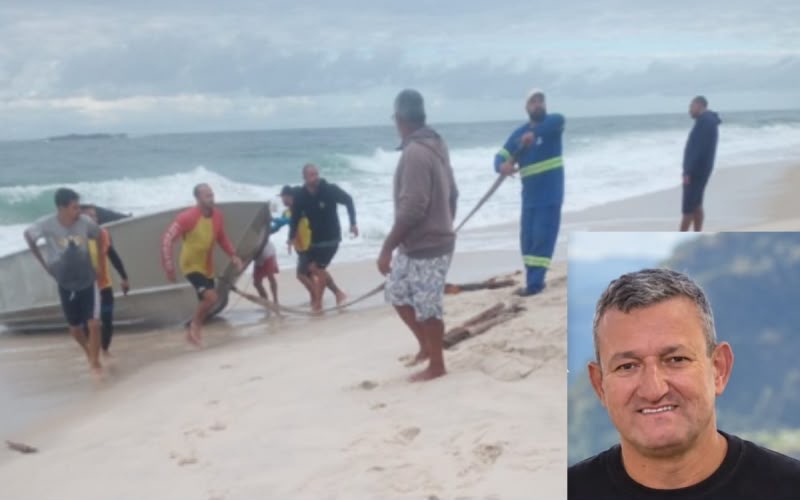 Pescador e empresário Maguinho, da Textura Rio, é encontrado morto após embarcação virar em Saquarema