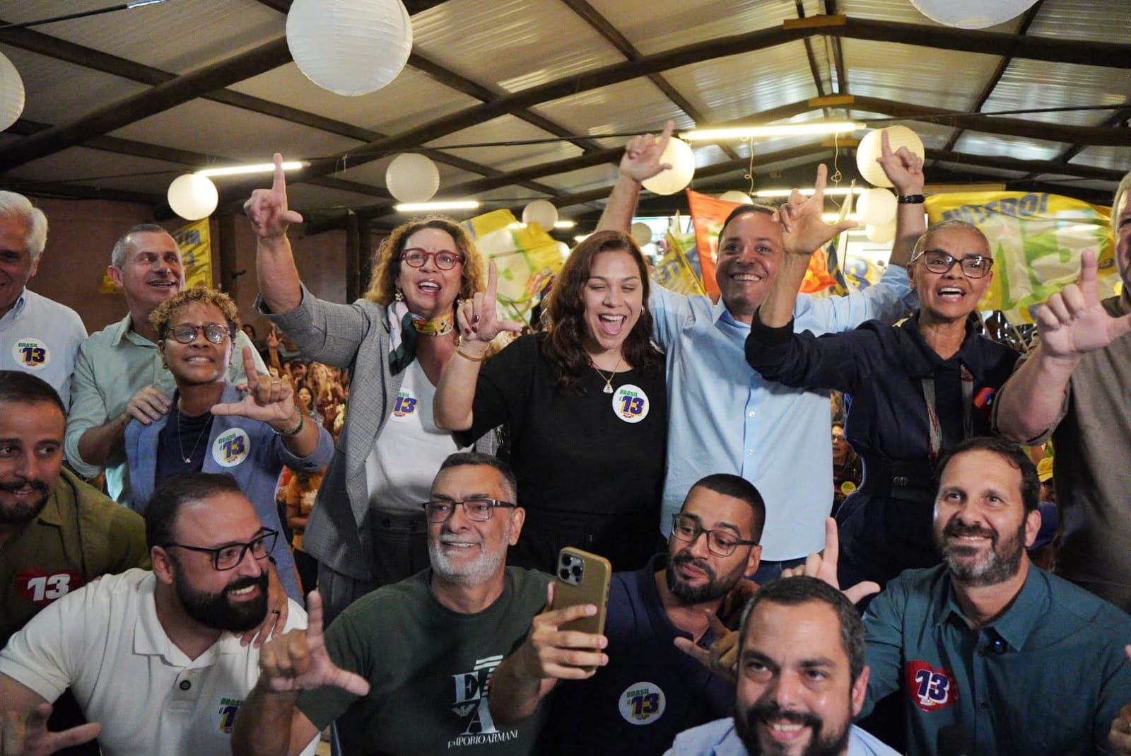 Deputada Zeidan participa de ato em defesa da Mata Atlântica e da Amazônia em Niterói