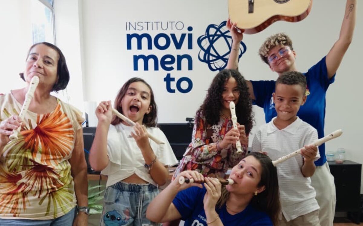 Instituto Movimento abre 50 vagas gratuitas para aulas de flauta em São Gonçalo