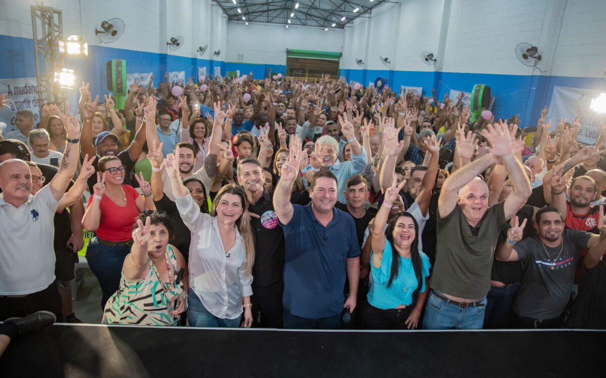 Disputa eleitoral em São João de MeritiLéo Vieira apresenta candidata a vice na chapa