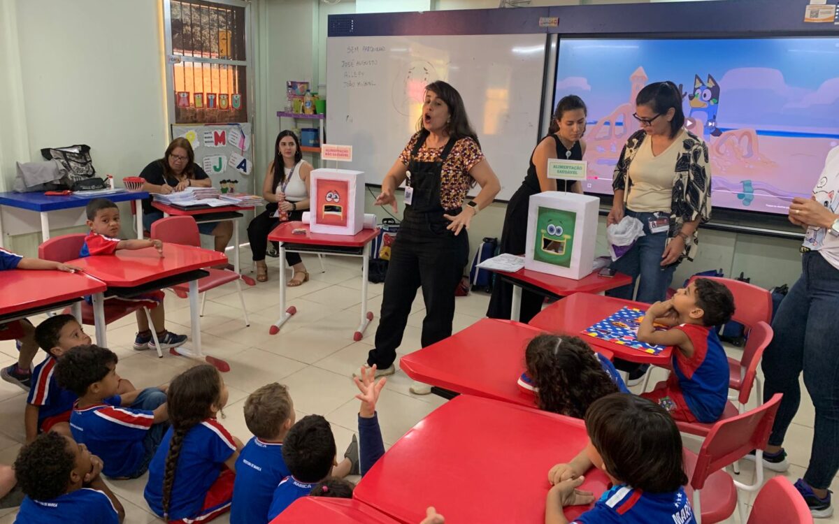 🍎💉 Educação, Saúde e Cuidado andando juntos!