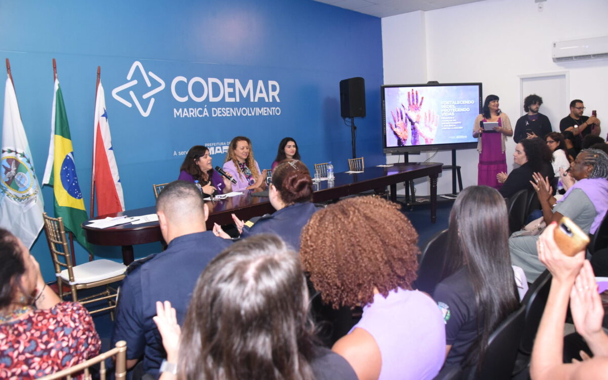Maricá promove roda de conversa sobre o enfrentamento à violência contra a mulher