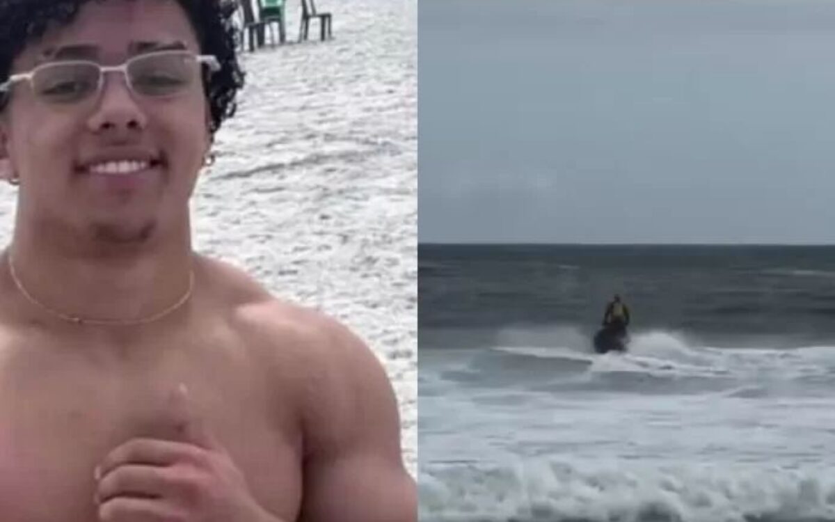 Turista de MG desaparece no mar em Arraial do Cabo durante aniversário