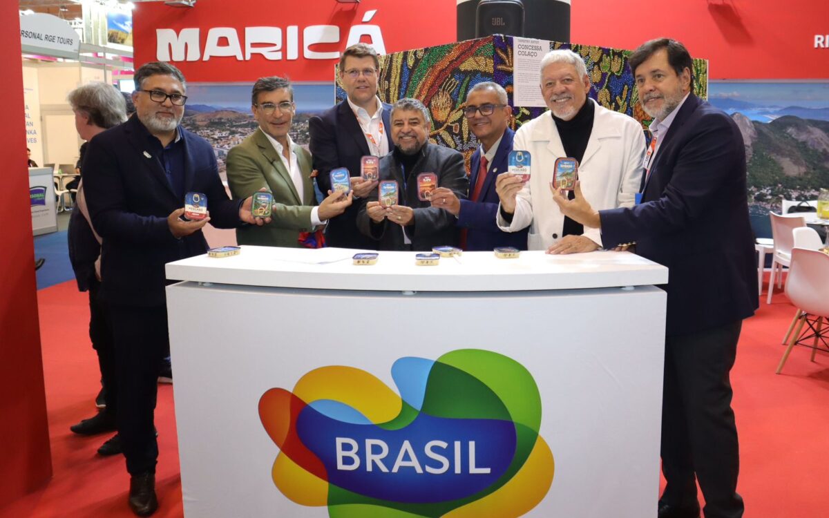 Maricá fecha acordo internacional na BTL de Lisboa para produzir até 5 milhões de enlatados por ano