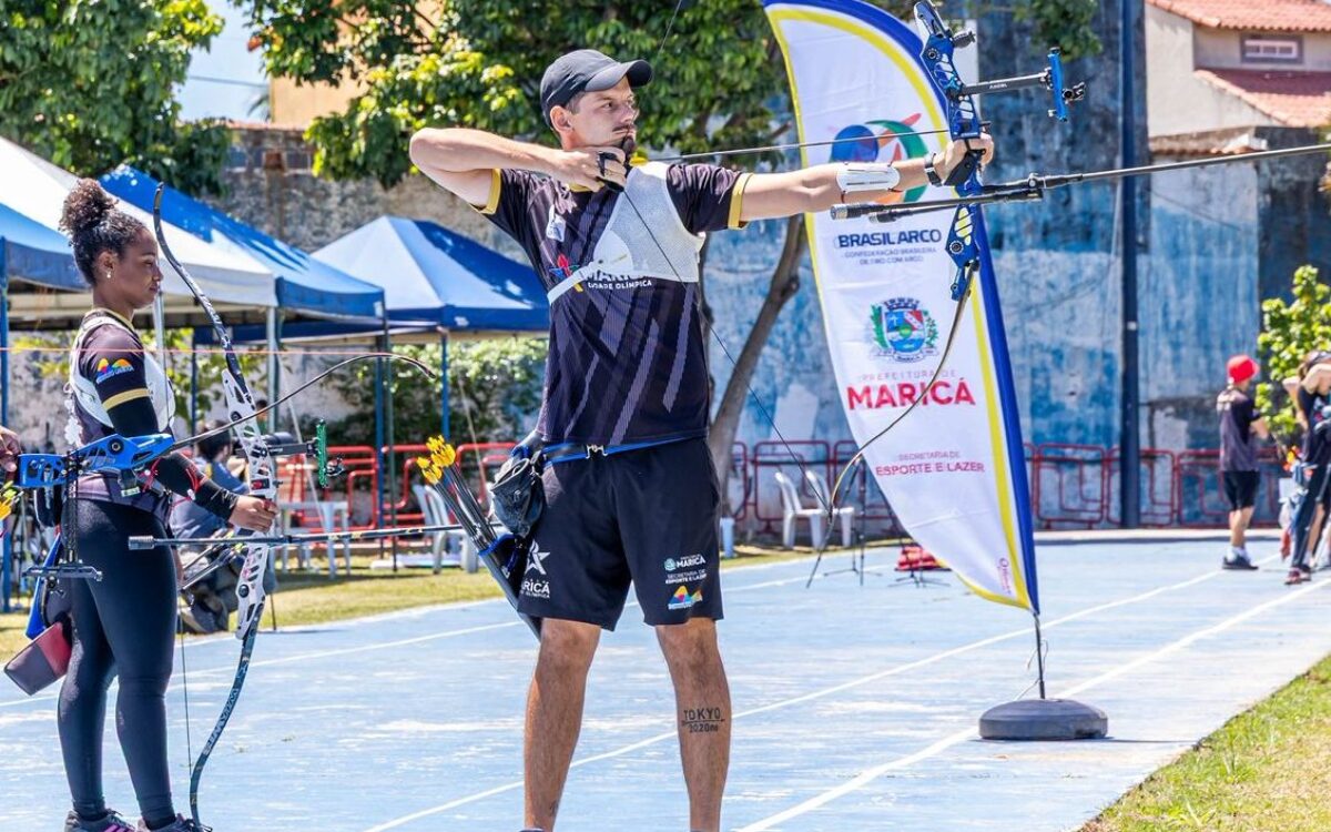 Marcus d’Almeida conquista 10º título brasileiro de Tiro com Arco em Maricá