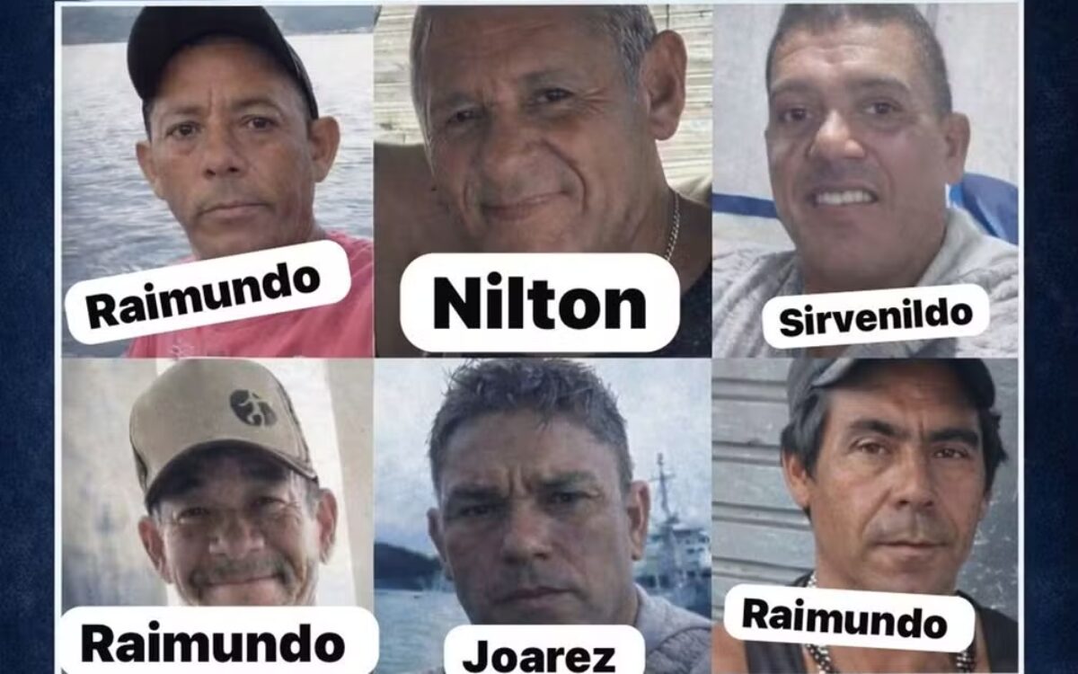Pescadores desaparecidos na região de Maricá saíram de Niterói no início do mês
