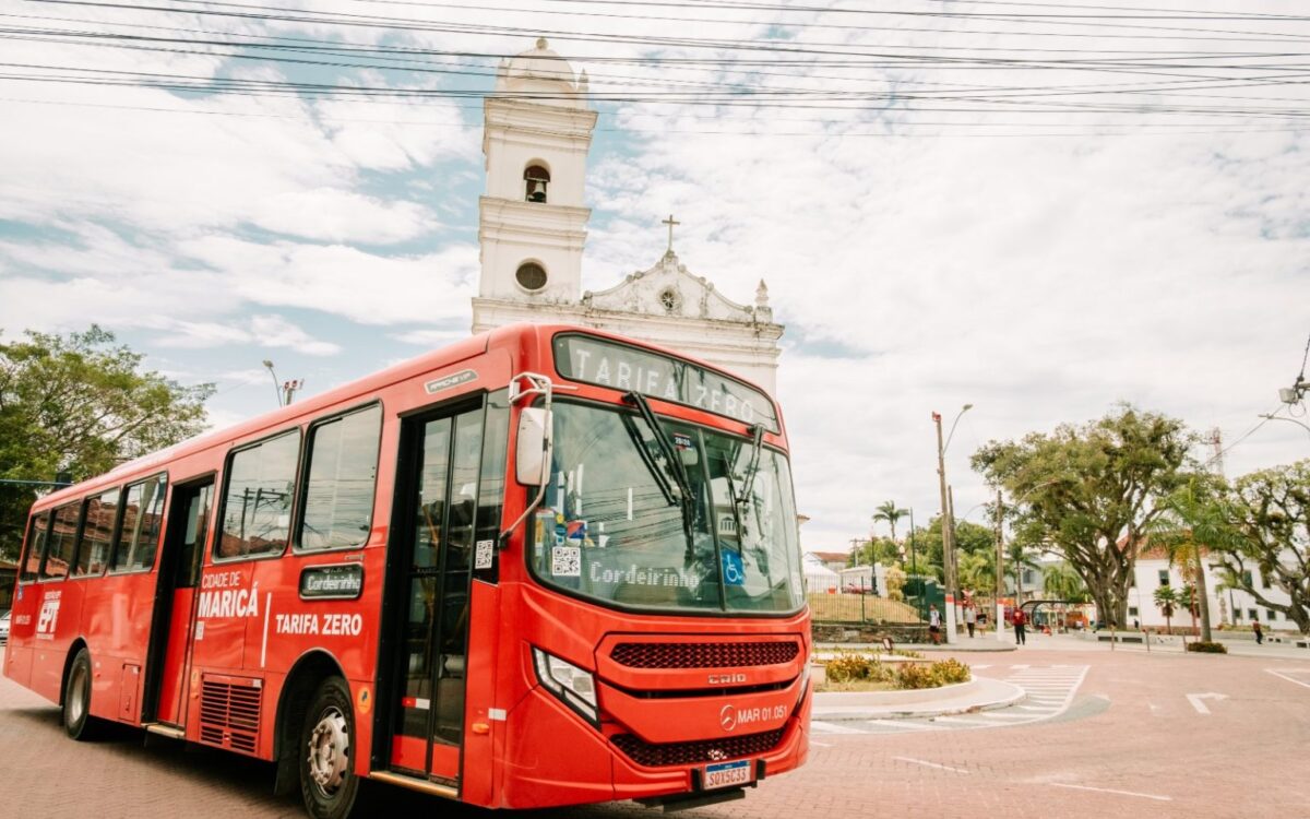 Maricá instala botão do pânico nos ônibus Vermelhinhos e reforça segurança