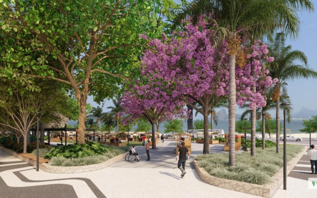 Praça Getúlio Vargas será revitalizada e terá vista aberta para a Baía de Guanabara