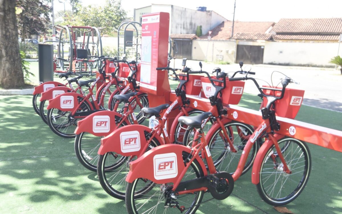 Nova estação das bicicletas Vermelhinhas é inaugurada em Maricá