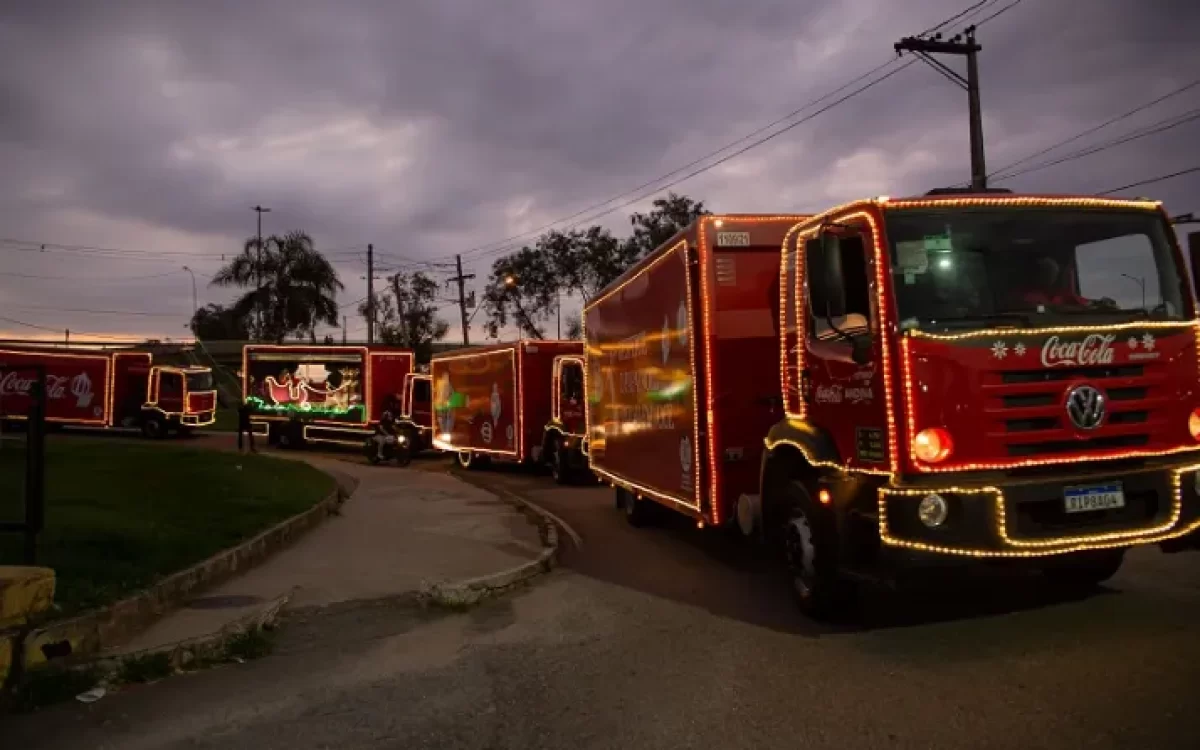 Caravana de Natal da Coca-Cola chega a São Gonçalo e Niterói em dezembro: Veja datas e trajetos