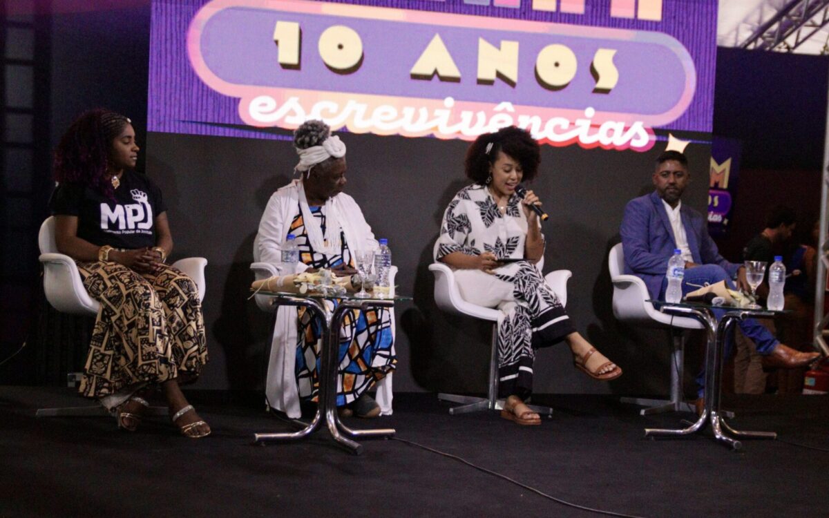 Conceição Evaristo emociona público no 8º dia da Festa Literária Internacional de Maricá (Flim)