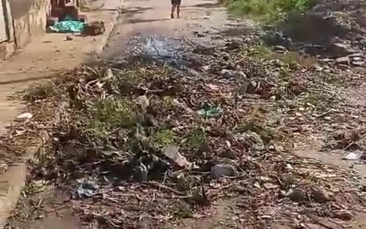 Moradores temem nova chuva em São Gonçalo