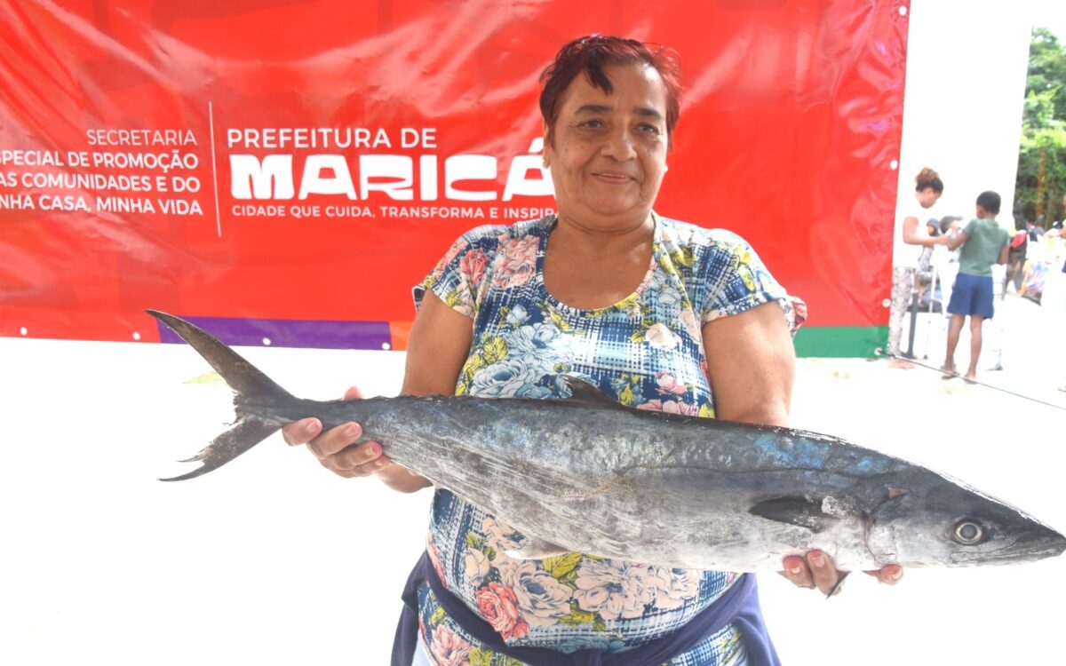 Prefeitura de Maricá distribui peixes para moradores nesta quarta (18/06)