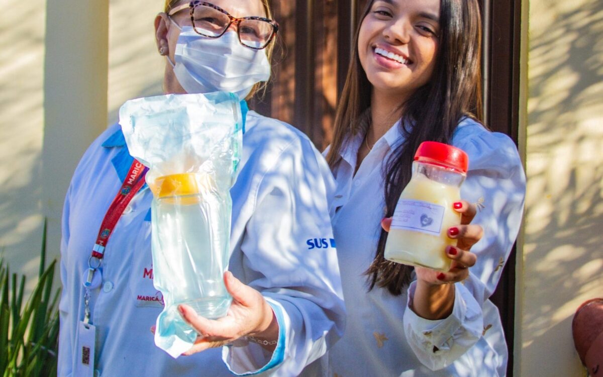 Maricá reforça a importância do incentivo e apoio ao aleitamento materno no Agosto Dourado