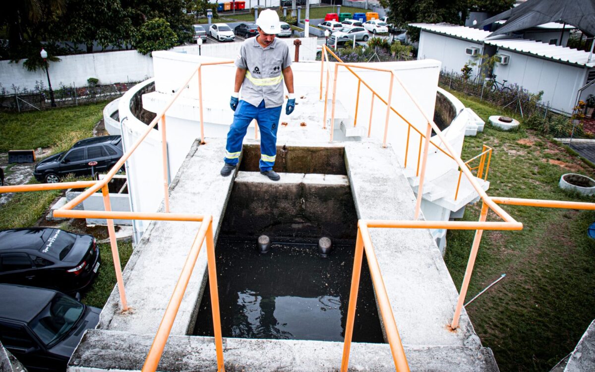 Obras da Sanemar avançam em 50%